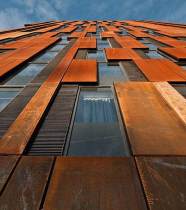 Corton Steel Facade Solution in Bangalore