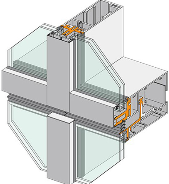 Semi Unitized Glazing