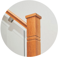 Wood Glass Railing Manufacturer from Bengaluru