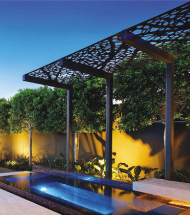 Steel Pergola in Bengaluru